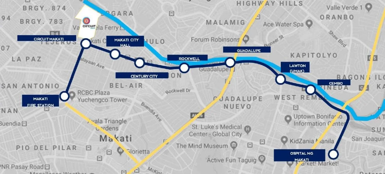 Makati Subway Map