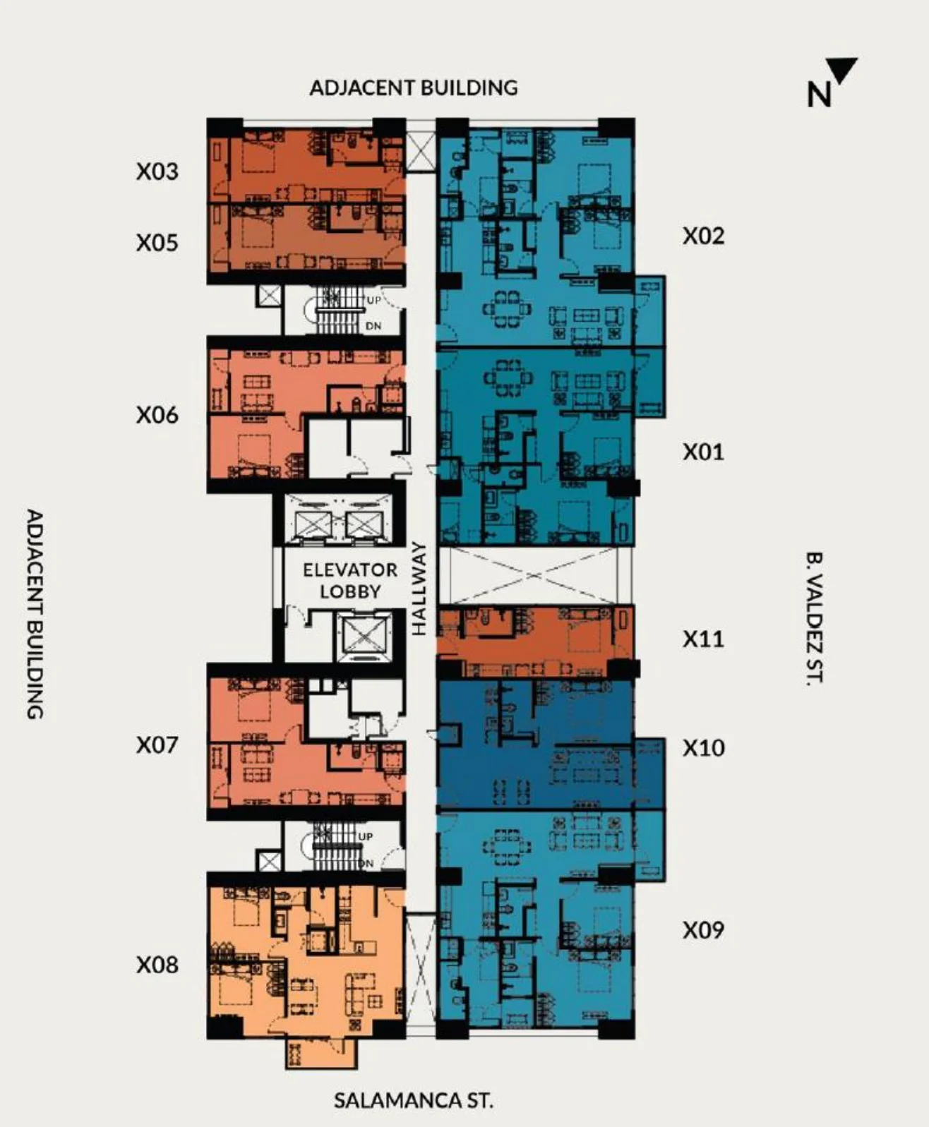 Typical Floor Plan - Mergent Residences